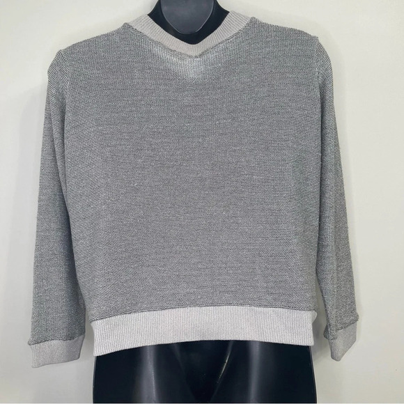 Capsule Metallic Silver Jacket Size 16/18 - Picture 3 of 3